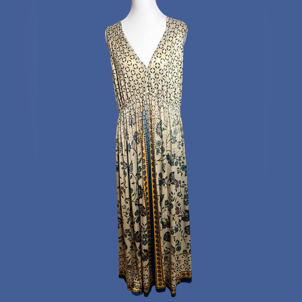 ONE WORLD multicolored patterned Maxi Dress - Size XL